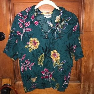 Vintage Patterned Button Down